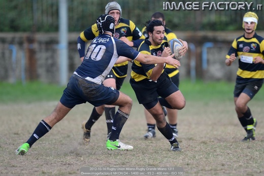 2012-10-14 Rugby Union Milano-Rugby Grande Milano 1311
